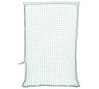 vidaXL Trailer Net with Elastic Rope - 5x3.5 m UV-Resistant Green PP Cargo Mesh for Safe Transport - Versatile Fit for Trailers, Trucks, SUVs, Roof Racks - 45x45 mm Mesh Opening, 3 mm Cord Thickness