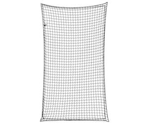 vidaXL Trailer Net with Elastic Rope Black 3.5x2 m PP - Transport Cargo Net for Trailers, Trucks, SUVs, Roof Racks - UV/Weather-Resistant, Easy Install Mesh Cover