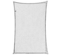 vidaXL Trailer Net with Elastic Rope - Black Cargo Transportation Mesh Cover - 3x2 m - Tear & UV Resistant PP - Versatile for Trailers, Trucks, SUVs & Roof Racks.
