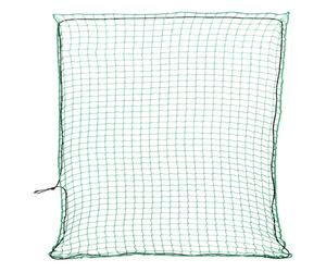 vidaXL Trailer Net with Elastic Rope Green 4x4 m PP