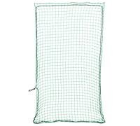 vidaXL Green Trailer Net with Elastic Rope - 5x3 m Cargo Mesh - Weather/UV Resistant Polypropylene - Secures Trailers/Trucks/SUVs