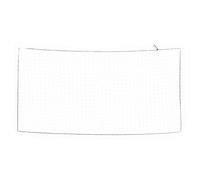 vidaXL Trailer Net with Elastic Rope White 7x3.5 m PP