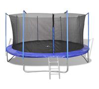 vidaXL Trampoline Set Five Piece 4.57 m Outdoor Play Equipment with Net vidaXL