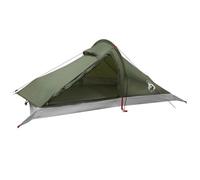vidaXL Trekking Tent Olive Green 4 Person Modern Lightweight Tents Portable Storage Compact Camping Gear Weatherproof Hiking Gear Easy Assembly