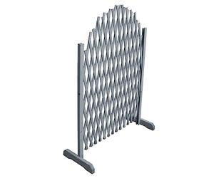 vidaXL Trellis Fence Solid Firwood 1.8x1 m Grey