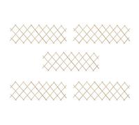 Vidaxl Trellis Fences 5 Pcs Firwood 180X60 Cm