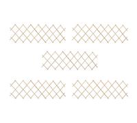 vidaXL Trellis Fences 5 pcs Firwood 180x60 cm