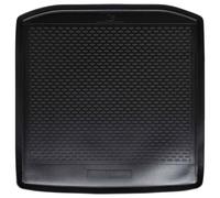 vidaXL Trunk Mat Black Rubber