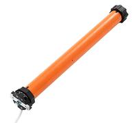 vidaXL Tubular Motor for Roller Shutters/Awnings - 30Nm, 60kg Load, 15 rpm, Orange, 45mm Dia, Mechanical Limit Switch