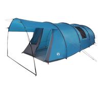 vidaXL Tunnel Curtain with Roof Blue and Grey 740 x 370 x 220 cm