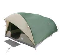 vidaXL Tunnel tent for 10 people in green. The material is waterproof and the design ensures breathability.