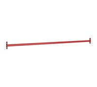 vidaXL Turning Bar Steel Red Tumble Gymnastic Horizontal Play Climbing Tool