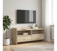 VidaXL TV Cabinet 100 X 33 X 47 Cm Sonoma Oak Engineered Wood