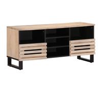 vidaXL TV Cabinet 100x34x46 cm Solid Wood Mango
