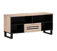 vidaXL TV Cabinet 100x34x46 cm Solid Wood Mango
