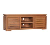 Vidaxl Tv Cabinet 110X30X40 Cm Solid Teak Wood