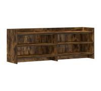 vidaXL TV Cabinet 135 x 33 x 47 cm Smoked Oak Engineered Wood