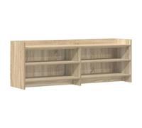vidaXL TV Cabinet 135 x 33 x 47 cm Sonoma Oak Engineered Wood
