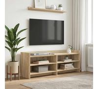VidaXL TV Cabinet 135 X 33 X 47 Cm Sonoma Oak Engineered Wood
