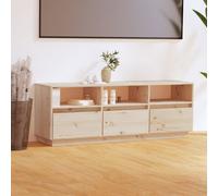 (brown) vidaXL TV Cabinet TV Unit Sideboard Hifi Cabinet TV Stand Solid Wood Pine