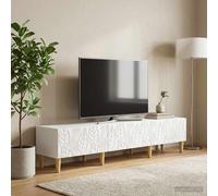 VidaXL TV Cabinet 147 X 34.5 X 30 Cm White Engineered Wood