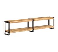 vidaXL TV Cabinet 180x30x40 cm Solid Wood Mango UK HOT