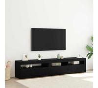 TV Cabinet with LED Lights Media Unit TV Stand Multi Colours/Sizes vidaXL