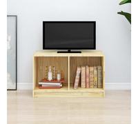vidaXL TV Cabinet 70x33x42 cm Solid Pinewood