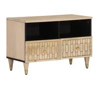 vidaXL TV Cabinet 70x33x46 cm Solid Wood Mango