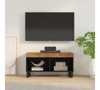 vidaXL TV Cabinet 85x33x43.5 cm Solid Wood Mango