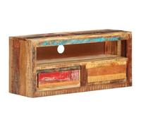 vidaXL TV Cabinet 88x30x40 cm Solid Wood Reclaimed