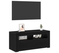 TV Cabinet UK with LED Lights Entertainment Centre TV Stand,Media TV Unit vidaXL