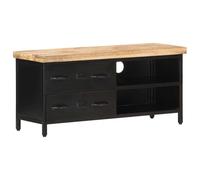 Vidaxl Tv Cabinet 90X30X41 Cm Rough Mango Wood