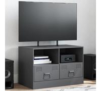 Vidaxl Tv Cabinet Anthracite 67X39X44 Cm Steel