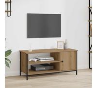 vidaXL TV Cabinet Artisan Oak 100 x 40 x 45 cm Engineered Wood