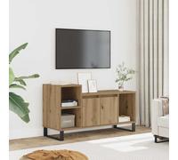 vidaXL TV Cabinet Artisan Oak 100x35x55 cm Engineered Wood