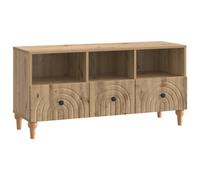 vidaXL TV Cabinet Artisan Oak 102 x 34.5 x 50 cm Engineered Wood