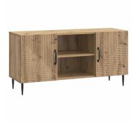 vidaXL TV Cabinet Artisan Oak 102 x 34.5 x 50 cm Engineered Wood
