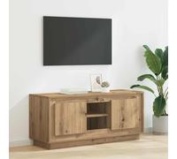 vidaXL TV Cabinet Artisan Oak 102 x 35 x 45 cm Engineered Wood