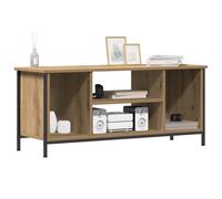 vidaXL TV Cabinet Artisan Oak 102 x 35 x 45 cm Engineered Wood, Modern Living Room, Rectangular Lowboard Cabinet, Functional Media Storage Unit, Stylish Home Organization Solution