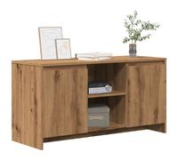 vidaXL TV Cabinet Artisan Oak 102x37.5x52.5 cm Engineered Wood