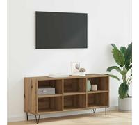 vidaXL TV Cabinet 103.5 x 30 x 50 cm Artisan Oak Engineered Wood - Brown, Brown