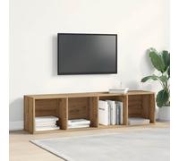 vidaXL TV Cabinet Artisan Oak 120x34x37 cm Engineered Wood