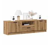 TV Cabinet Engineered Wood TV Unit Media Centre Stand With 1 Drawer Living Room