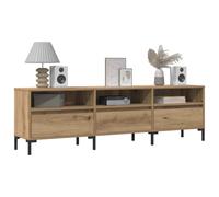 vidaXL TV Cabinet Artisan Oak 150x30x44.5 cm Engineered Wood