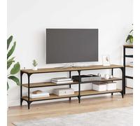 vidaXL TV Cabinet Artisan Oak 160 x 30 x 50 cm