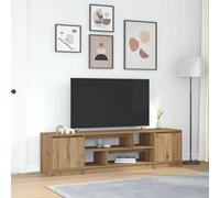 vidaXL TV Cabinet Artisan Oak 188.5x41x50 cm Engineered Wood