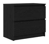 vidaXL TV Cabinet Black 60x35x54 cm Engineered Wood tv stand tv stand cabinet