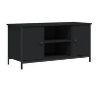 Vidaxl Tv Cabinet Black 100X40X50 Cm Engineered Wood Tv Cabinets