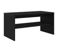 vidaXL TV Cabinet Black Oak 80x40x40 cm Engineered Wood TV unit TV console